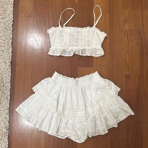 American eagle skort matching set